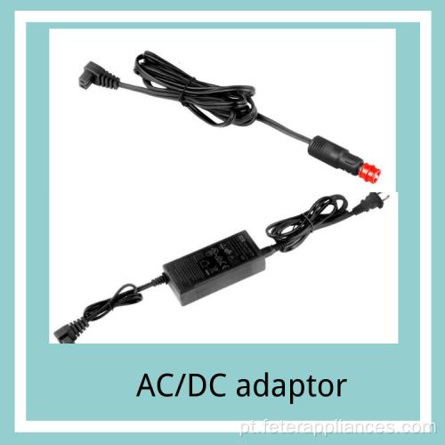 Congelador para carro com adaptador para exterior ou doméstico